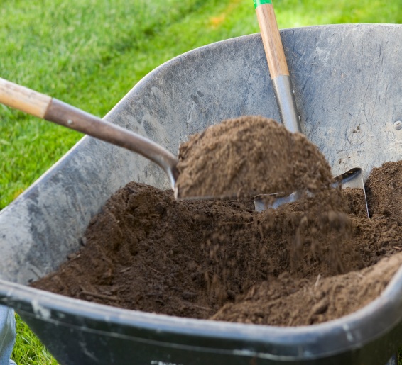 top soil and sand for landscaping